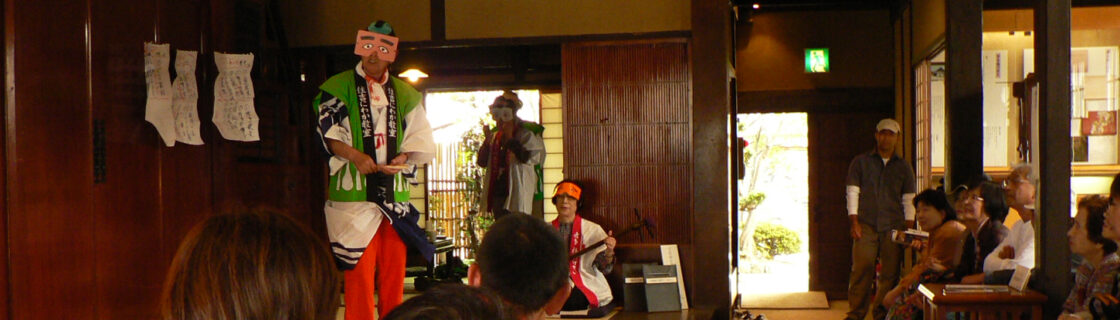 博多にわか実演風景