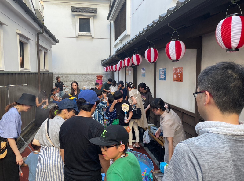 ふるさと館の夏まつり