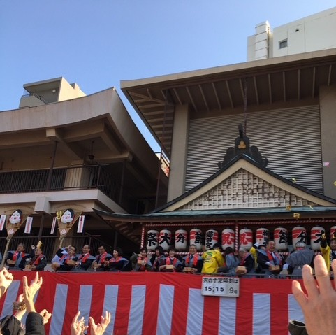 櫛田神社の節分